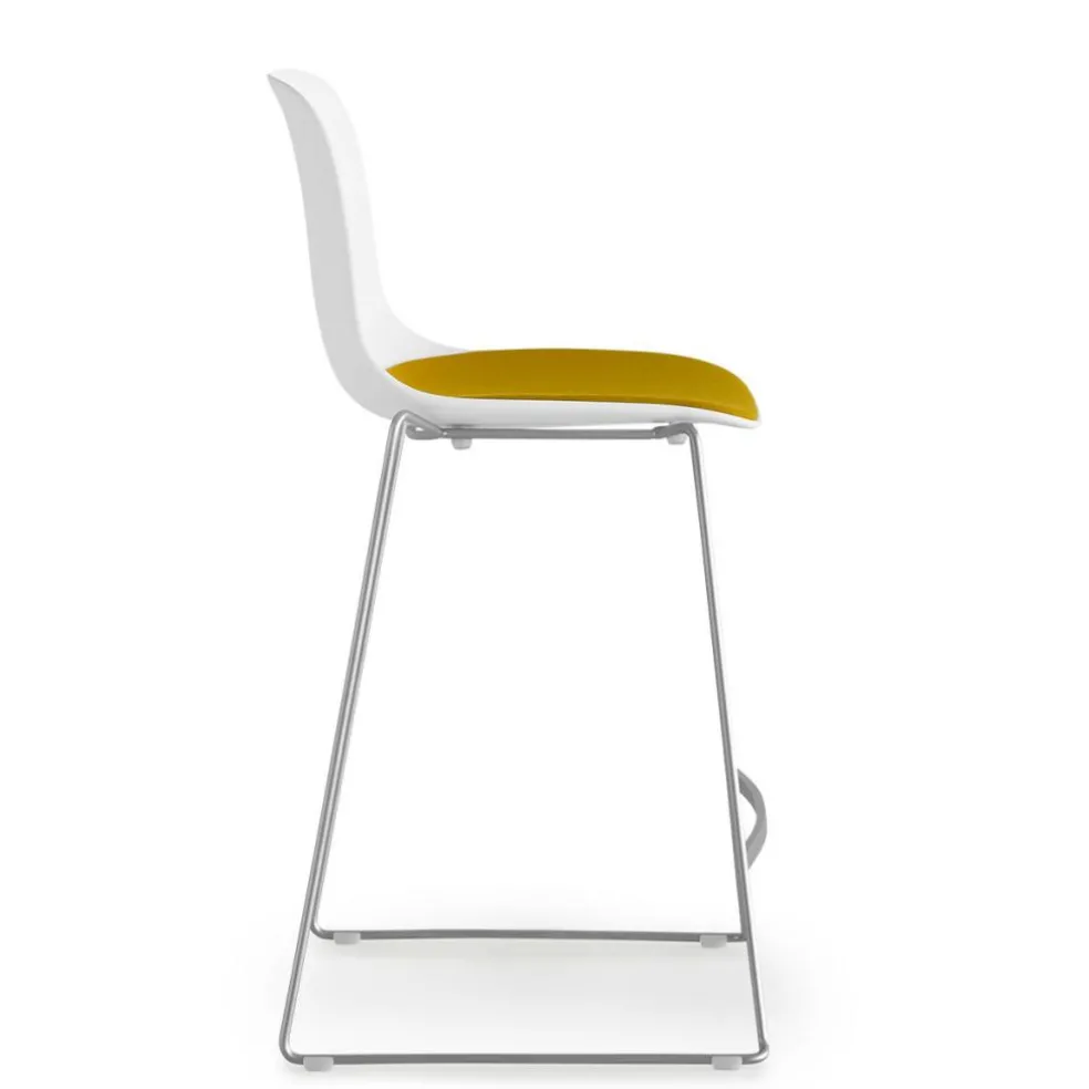 Seela S321 Barhocker mit Stoff H 75cm