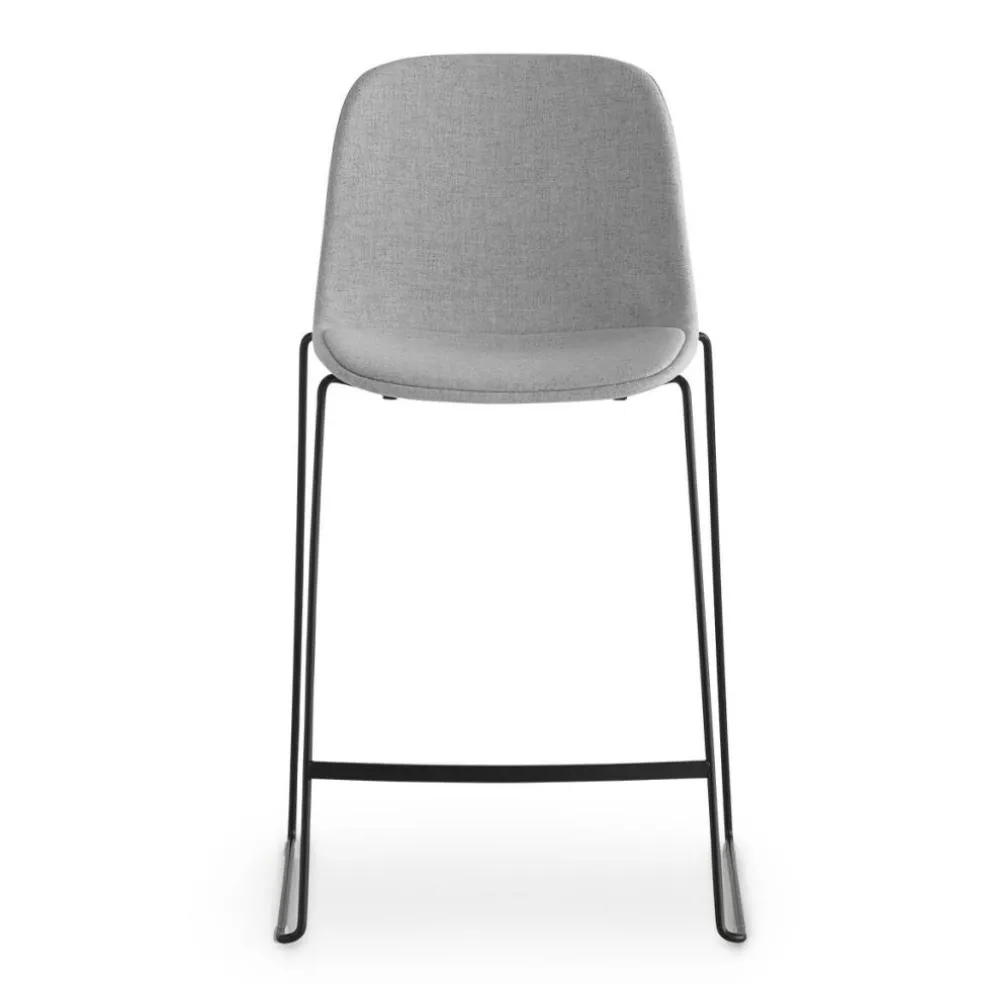 Seela S320 Barhocker Sitzfläche Stoff H65cm