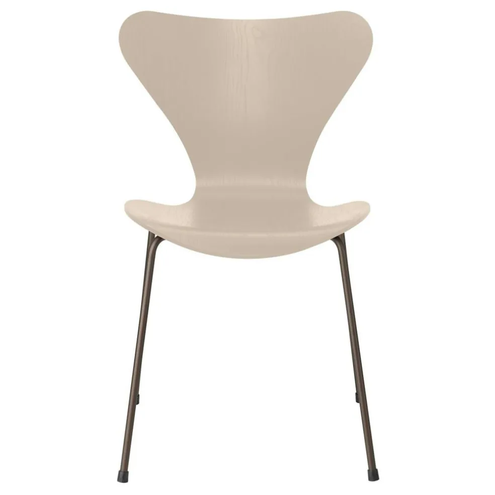 Serie 7™ Stuhl gefärbte Esche Braun Bronze