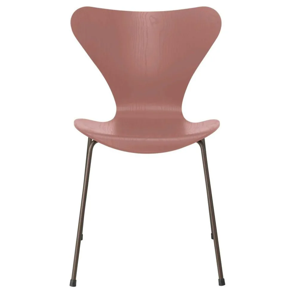 Serie 7™ Stuhl gefärbte Esche Braun Bronze