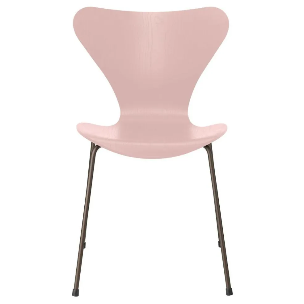 Serie 7™ Stuhl gefärbte Esche Braun Bronze
