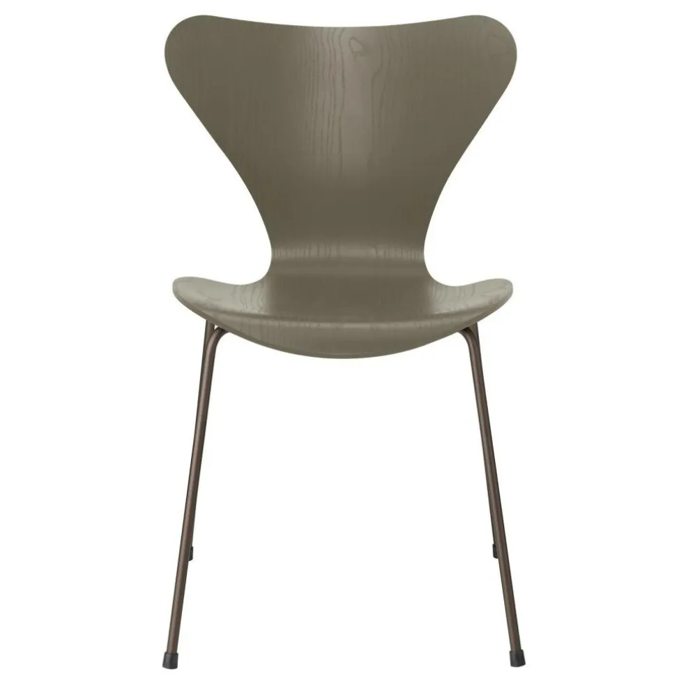 Serie 7™ Stuhl gefärbte Esche Braun Bronze