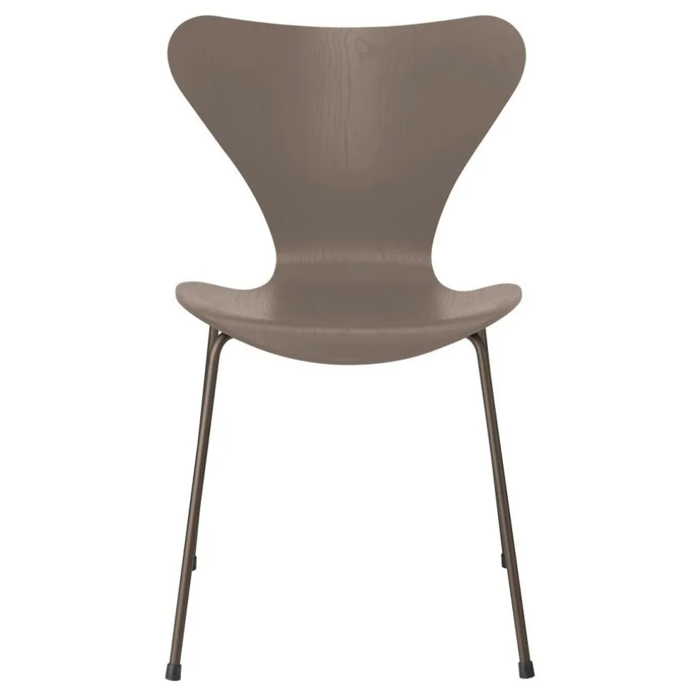 Serie 7™ Stuhl gefärbte Esche Braun Bronze