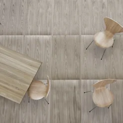 Serie 7™ Stuhl Naturfurnier 4er Set