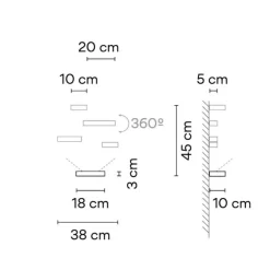 Set 7753 LED Wandleuchte