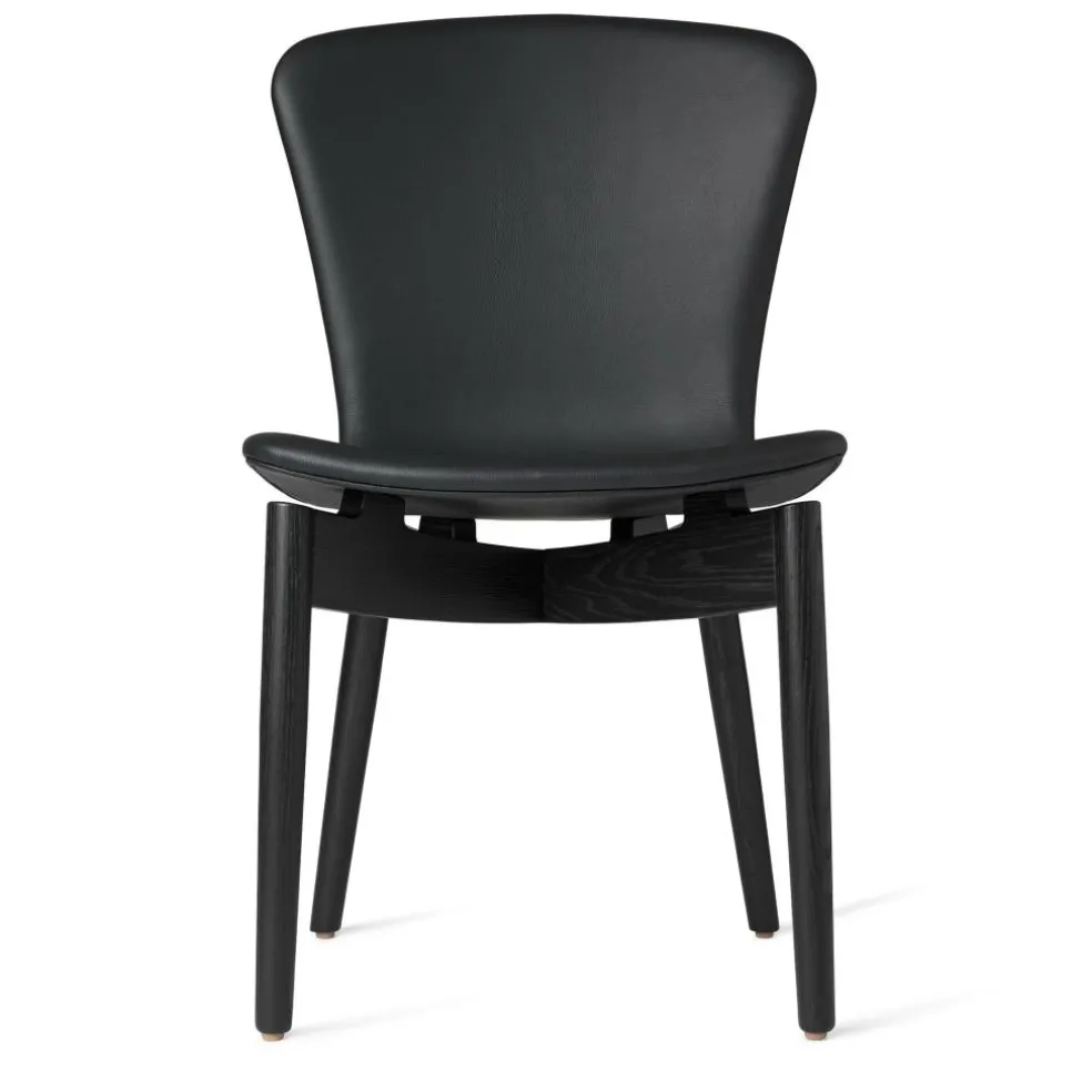 Shell Stuhl Eiche Schwarz