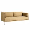 Silhouette 2 Sitzer Sofa Füße Stahl