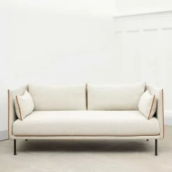 Silhouette 2 Sitzer Sofa Füße Stahl