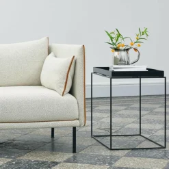 Silhouette 2 Sitzer Sofa Füße Stahl