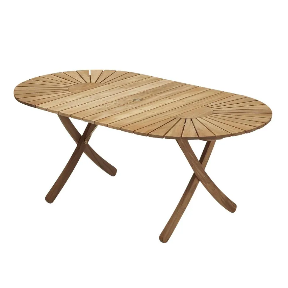 Skagerak Selandia Gartentisch ausziehbar 180x100x73cm