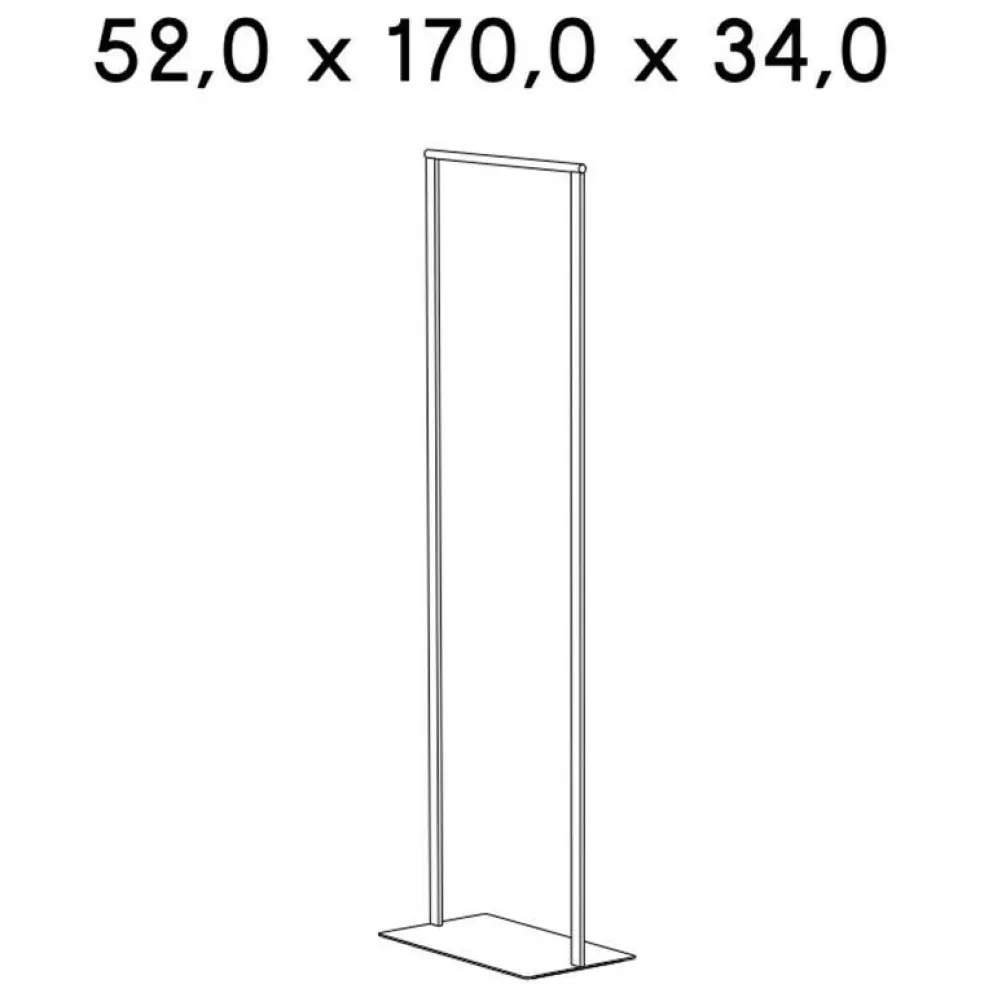 Slim Garderobenständer B 52cm
