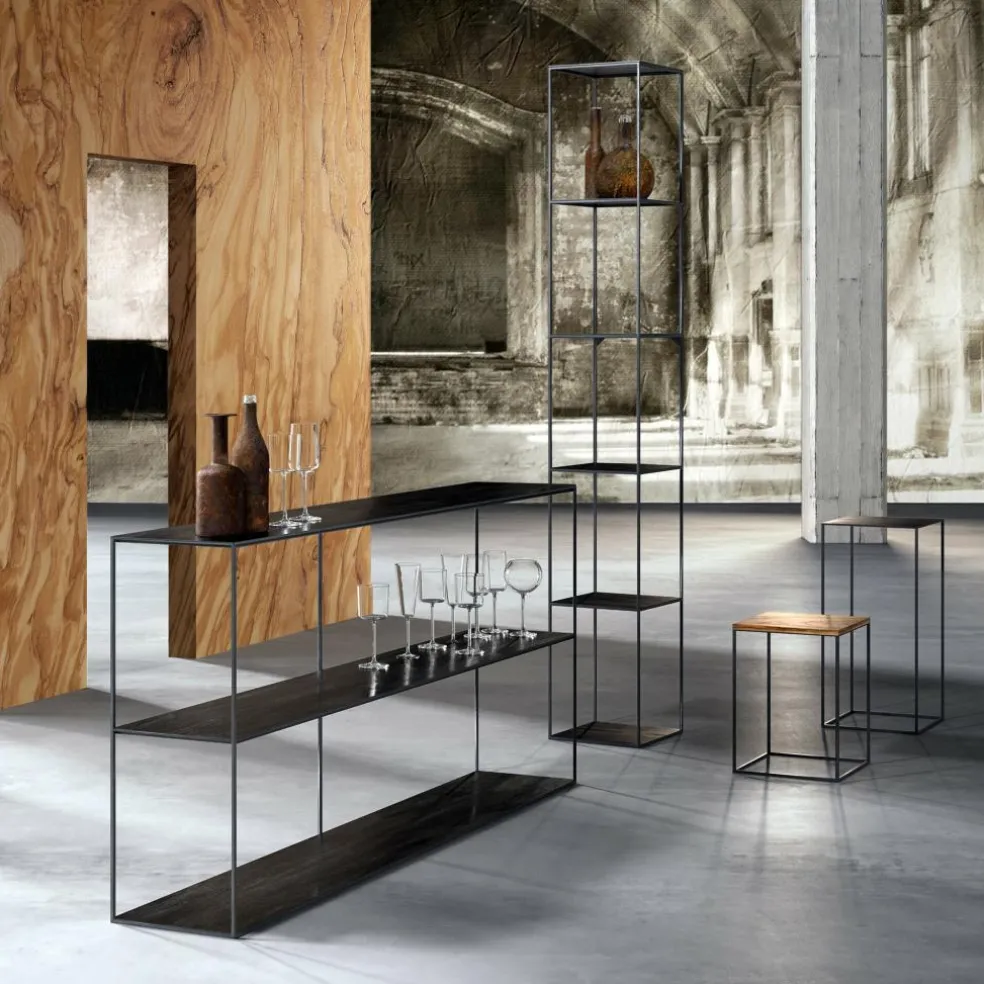 Slim Irony Regal 180x31x82cm