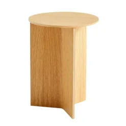 Slit Beistelltisch Holz rund H47cm