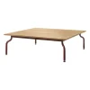 South Gartentisch niedrig 120x120cm Teak