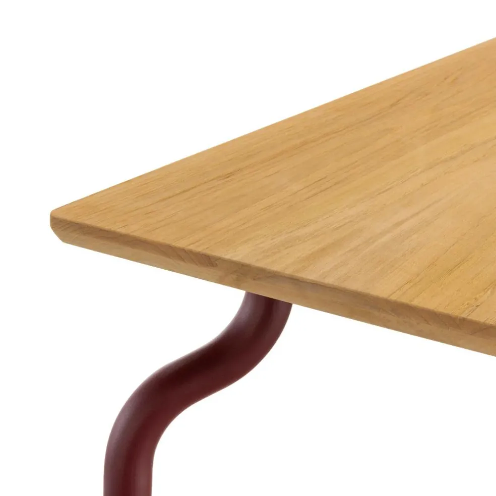 South Gartentisch niedrig 120x120cm Teak