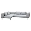 Space 1 Outdoor Sofalandschaft 285x180x69cm