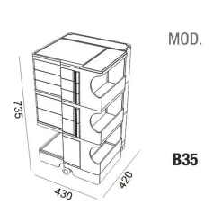 Special Edition Boby 3/5 Rollcontainer M