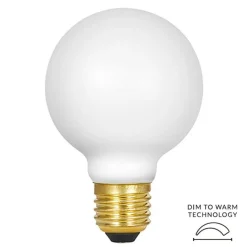 Sphere II LED E27 GLOBE 360° 6W =} 41W Dim To Warm