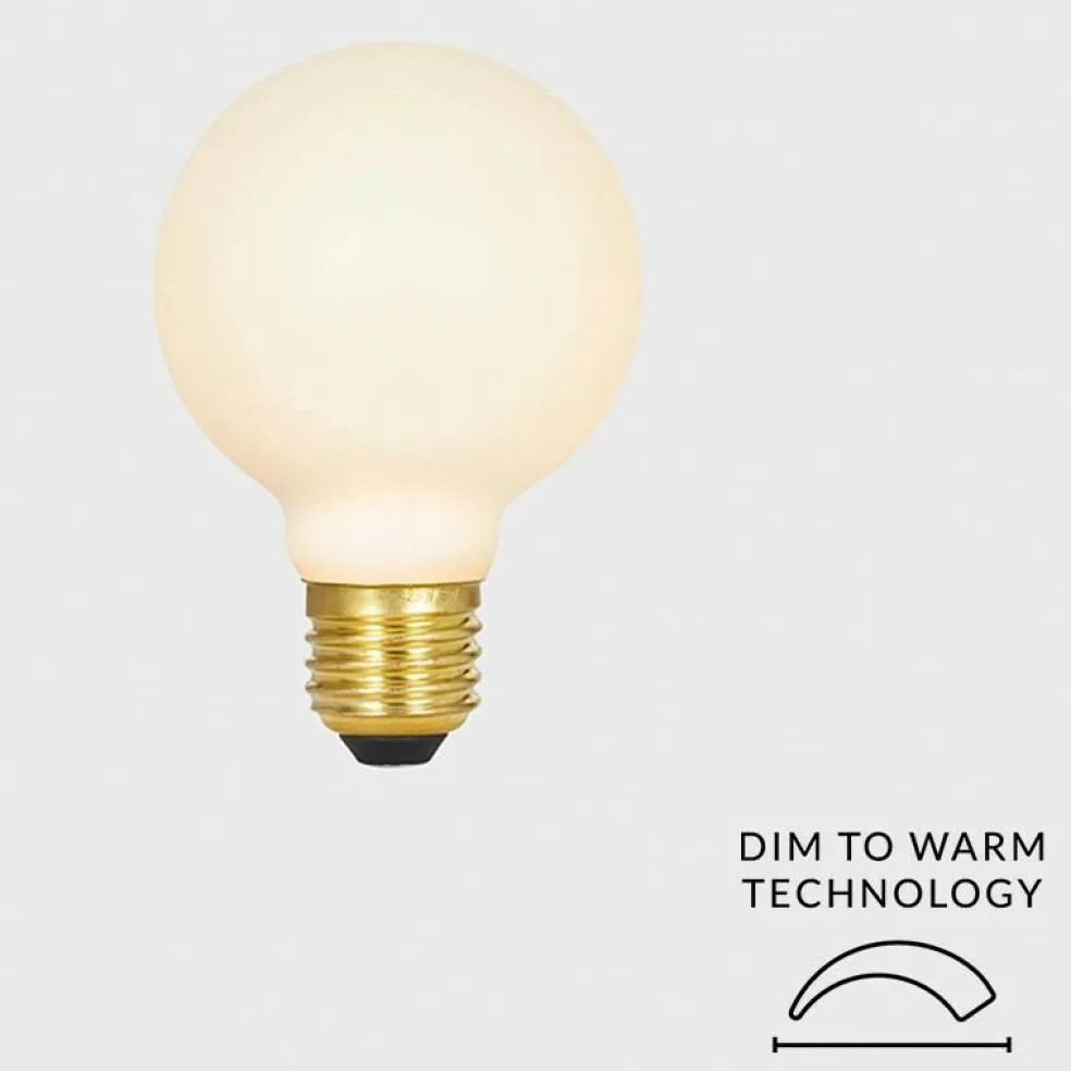 Sphere II LED E27 GLOBE 360° 6W =} 41W Dim To Warm
