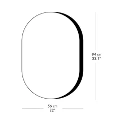 Spiegel oval