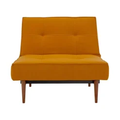 Splitback Styletto Sessel Holz dunkel