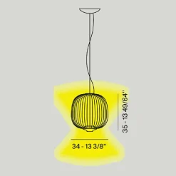 Spokes 2 Small LED Pendelleuchte