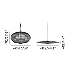 Spring LED Pendelleuchte L