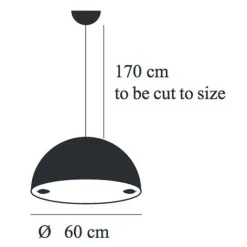 Stchu-Moon 02 Pendelleuchte Ø60cm