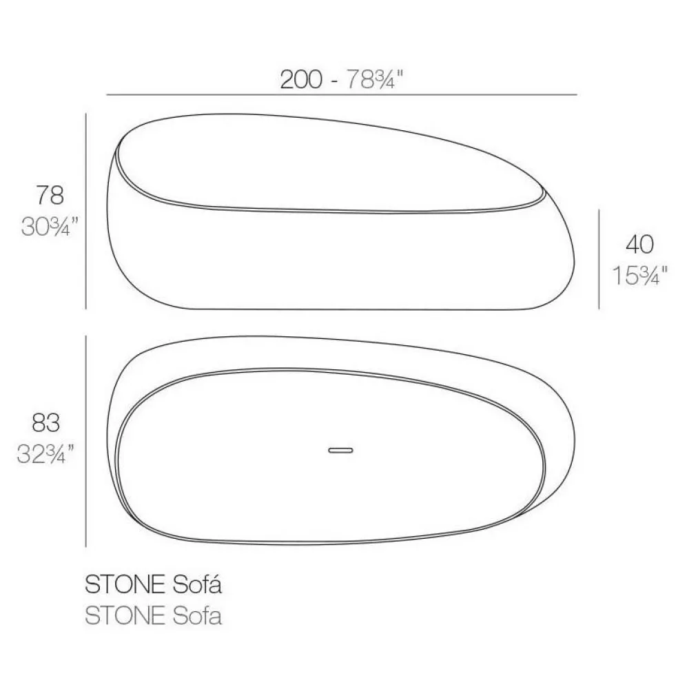 Stone Sofa