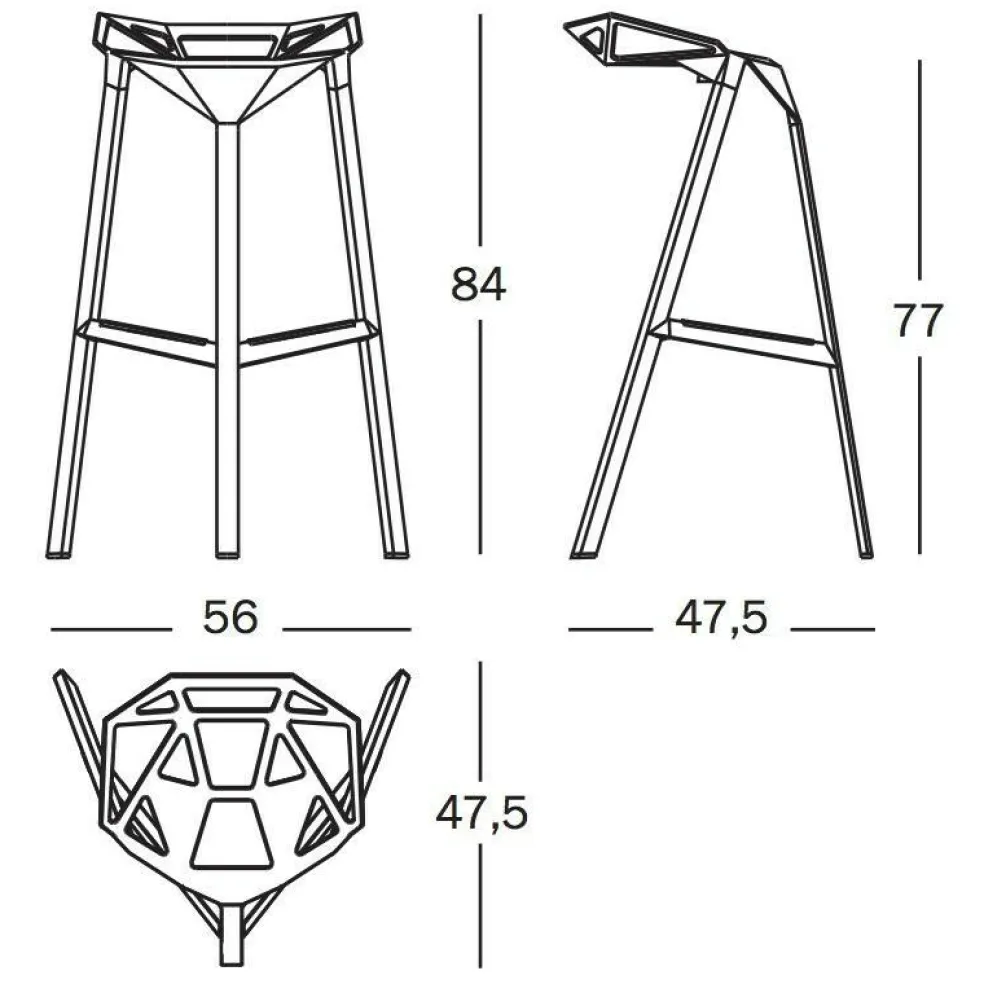 Stool One Hocker