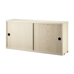 String System Hängeschrank mit Schiebetüren Tiefe 20cm