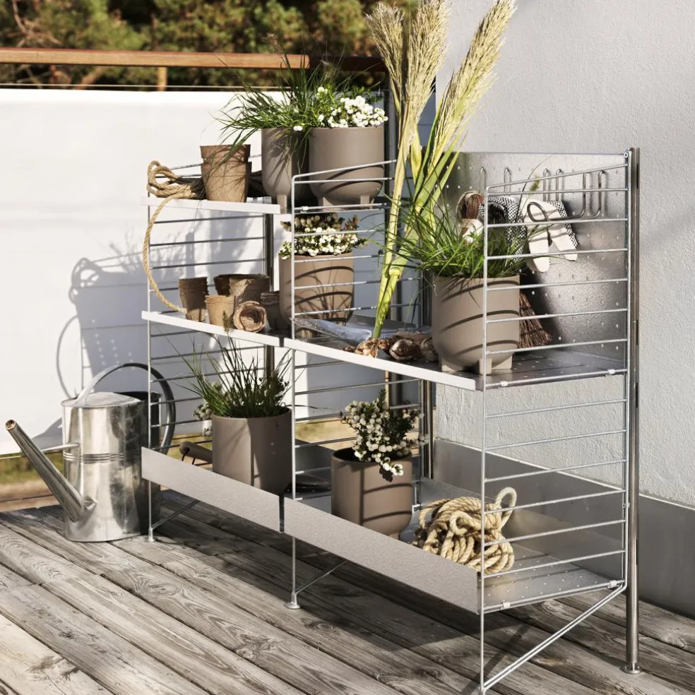 String System Outdoor Rückwand 58x36cm