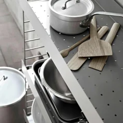 String System Regalboden hohe Kante Stahl