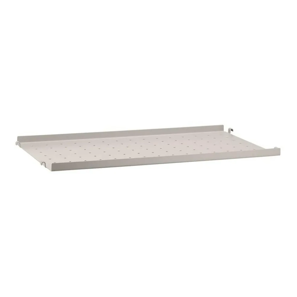 String System Regalboden niedrige Kante Tiefe 30cm Stahl