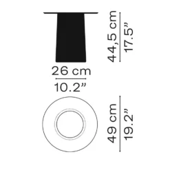 Stub Beistelltisch Esche