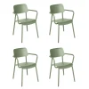 Studie Gartenarmlehnstuhl 4er Set