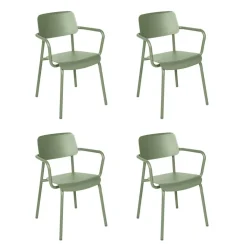 Studie Gartenarmlehnstuhl 4er Set