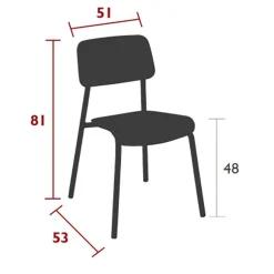 Studie Stuhl Eiche