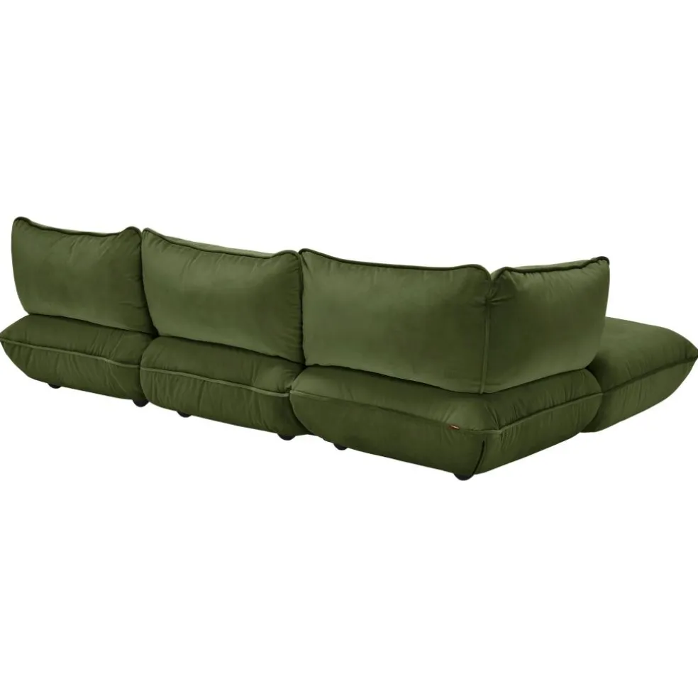 Sumo Ecksofa links/rechts Samt