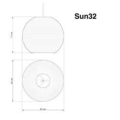 Sun Pendelleuchte