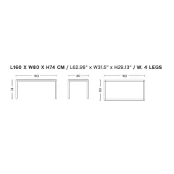 T12 Tisch Laminat