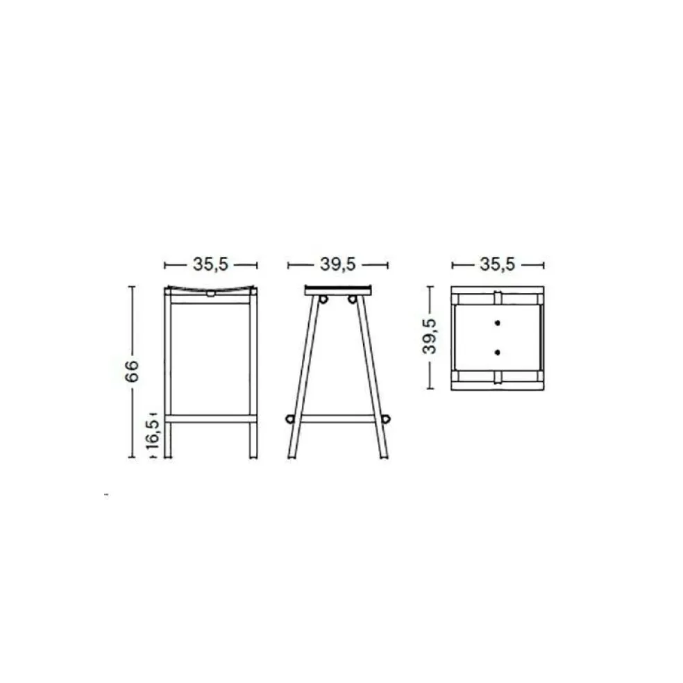 Taburete 8 Barhocker 65cm