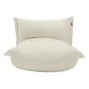 The BonBaron Slim Lounge Chair Bouclé