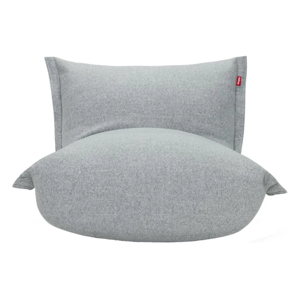 The BonBaron Slim Lounge Chair Bouclé