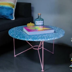 The Low Table Beistelltisch Terrazzo Ø65cm