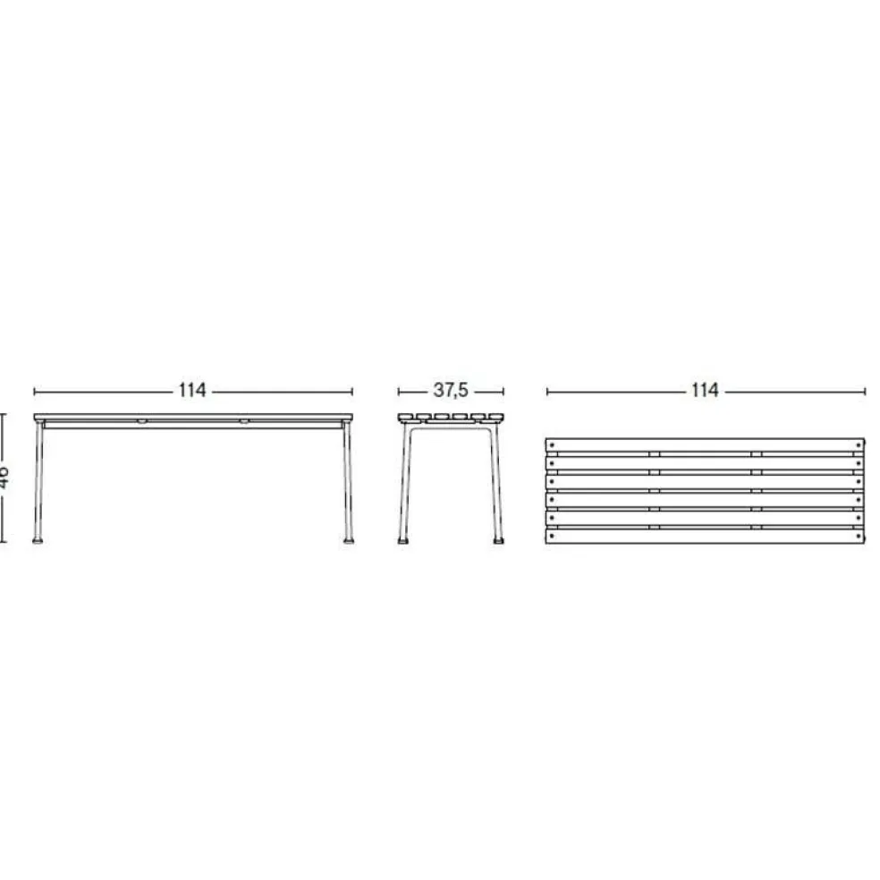 Traverse Gartenbank 114cm