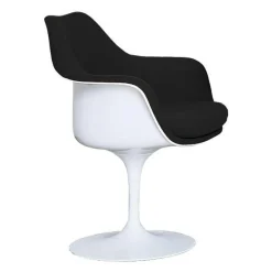 Tulip Saarinen Armlehnstuhl vollgepolstert drehbar