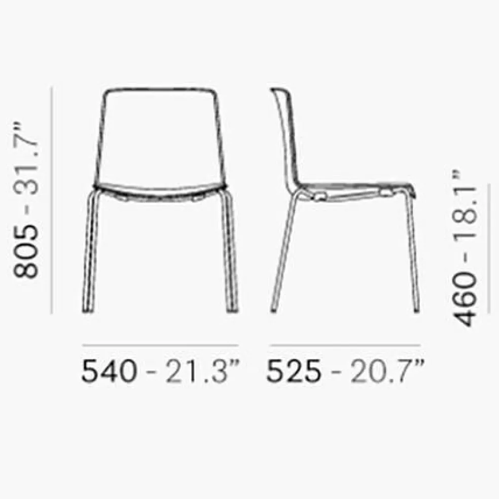Tweet 890 Bi-Color Stuhl