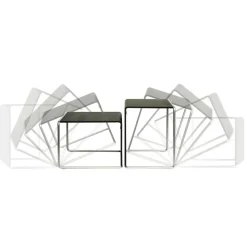 Ueno T50 Beistelltisch/Hocker Sitzfläche Eiche