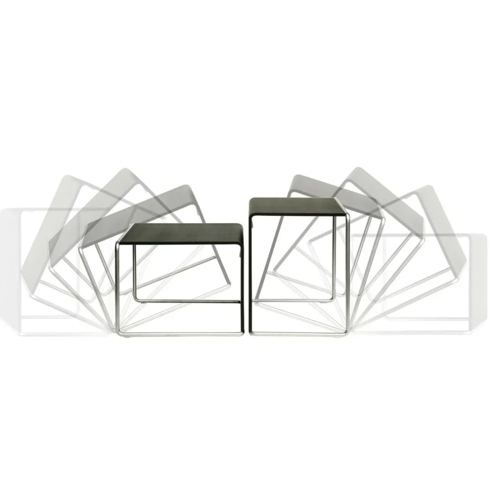 Ueno T50 Beistelltisch/Hocker Sitzfläche Eiche
